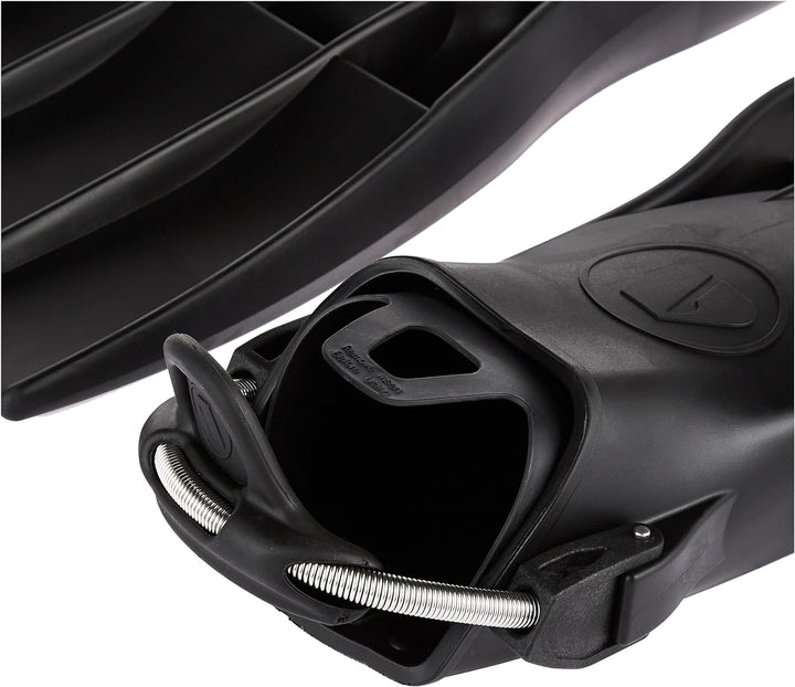 Apeks RK3 Federflossen Schwarz M, Schwarz M
