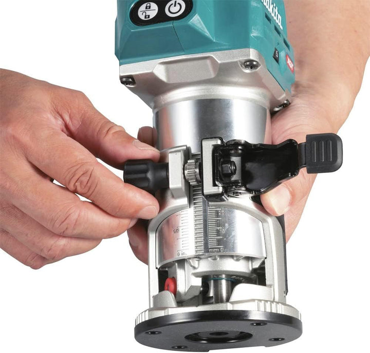 Makita GTR01Z Max XGT® Brushless Cordless Compact Router, 40 V, nur Werkzeug