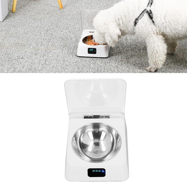 Pet Smart Feeder, Futternapf für Hunde und Katzen für Kleine und Mittelgrosse Haustiere, 350 Ml Offe