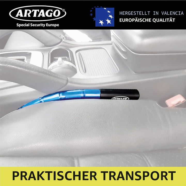 Artago 582/B Lenkradschloss verankert am Sitz, Lenkradkralle Lenkradsperre, Diebstahlsicherung Lenkr