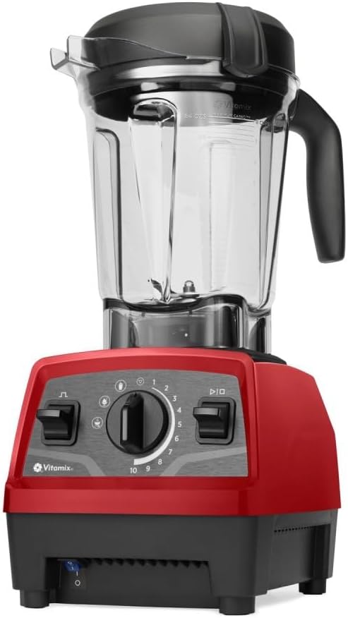 Vitamix E520, Standmixer, Krug mit 2 l, Rot 23 cm x 20 cm x 45 cm Rot, 23 cm x 20 cm x 45 cm Rot