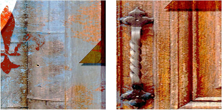 Runa Art Bild Wohnzimmer Home 5 Teilig Vintage Zitat Bunt Wandbilder auf Vlies Leinwand 502853a C 15