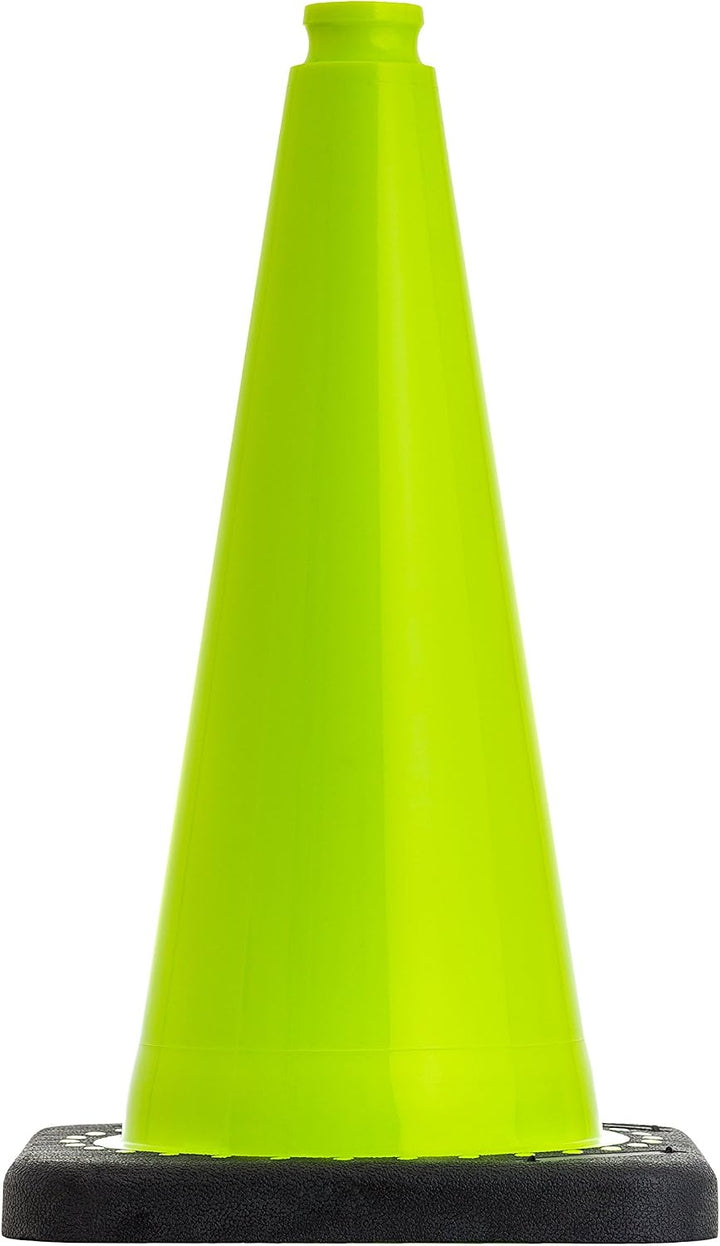 UvV Flex Leitkegel 50 oder 75 cm standsichere schwere Pylonen für Sport, Parkplatz, Events, Lager- u