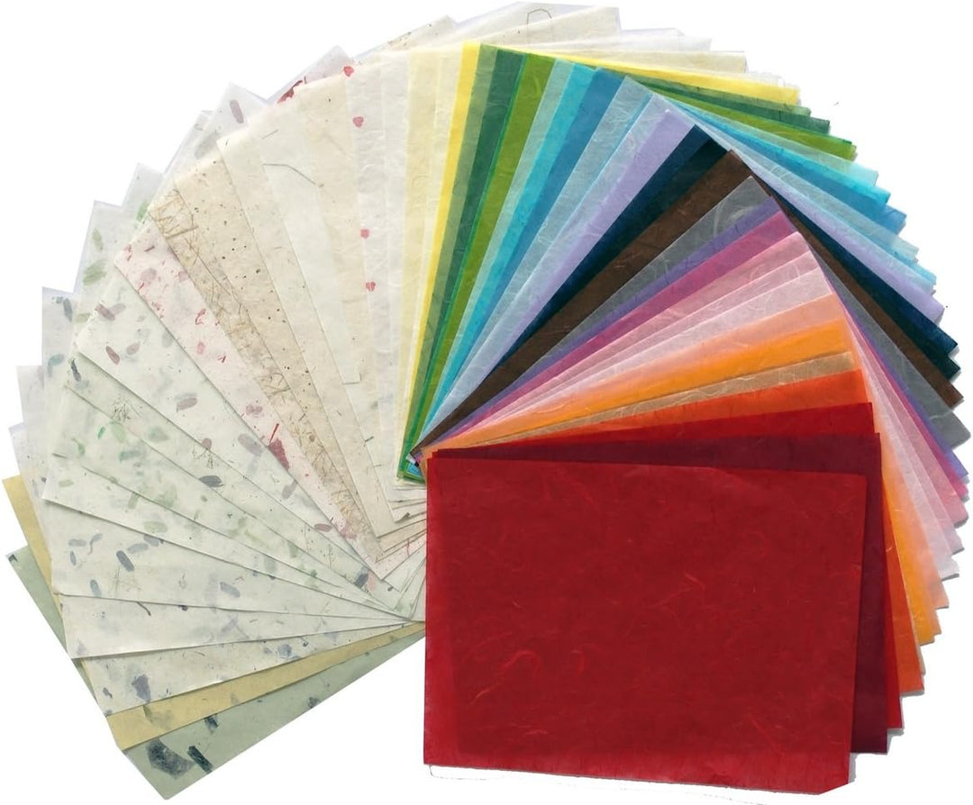 55 Maulbeer-Papier Tabelle Design Craft Hand Made Art Tissue Japan Washi Design Craft Kunst Origami
