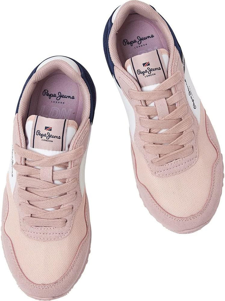 Pepe Jeans Mädchen London Basic G Sneaker 32 EU Soft Pink, 32 EU Soft Pink