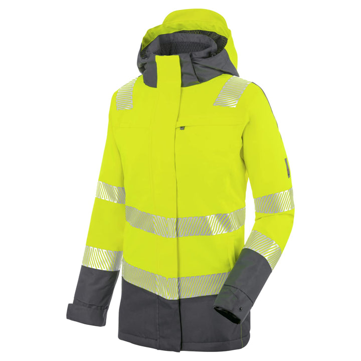 Würth MODYF Warnschutz Parka Neon Damen M Gelb Anthrazit, M Gelb Anthrazit