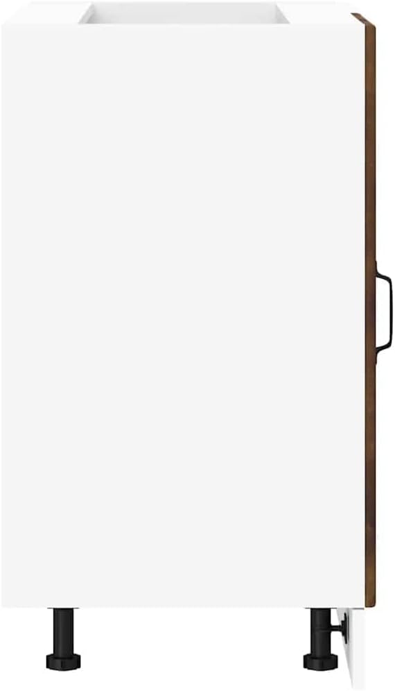 vidaXL Küchenunterschrank Kalmar Räuchereiche Holzwerkstoff, Spülenunterschrank, Schrank Küche, Lage