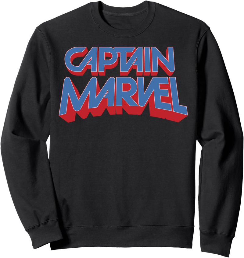 Marvel Captain Marvel Movie Logo Sweatshirt