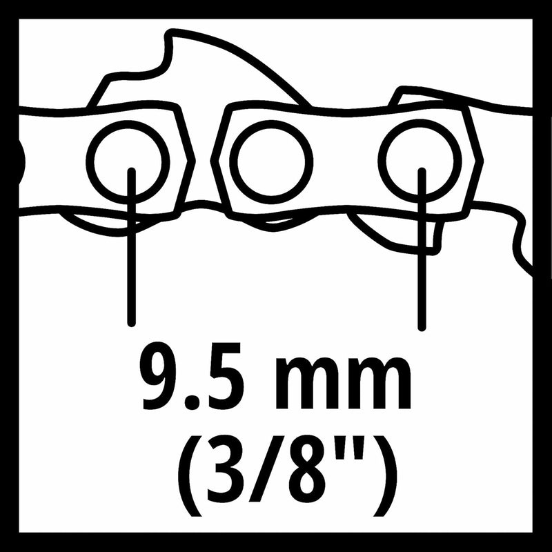 Original Einhell Ersatzkette 20 cm (Kettensägen-Zubehör, passend für Akku-Kettensäge FORTEXXA 18/20