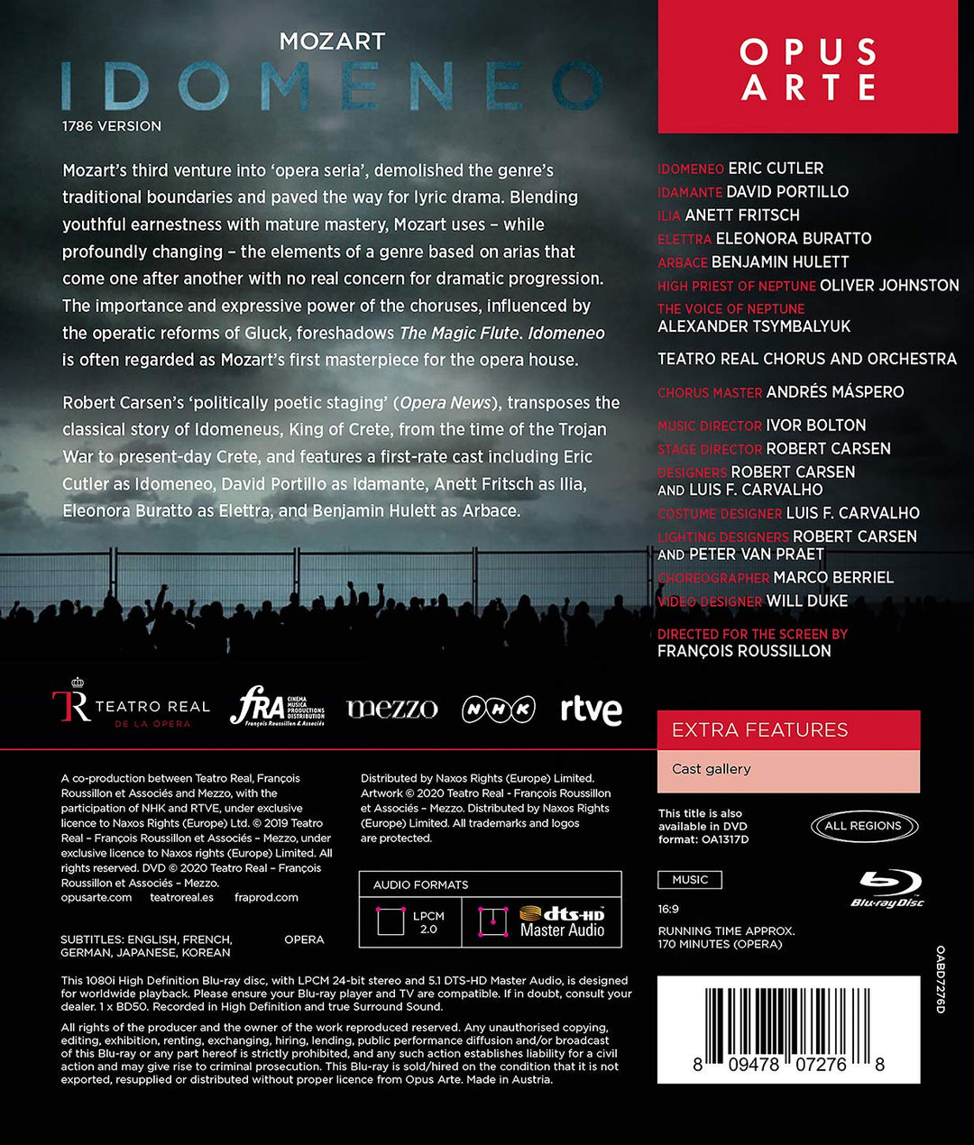 Idomeneo, Blu-ray