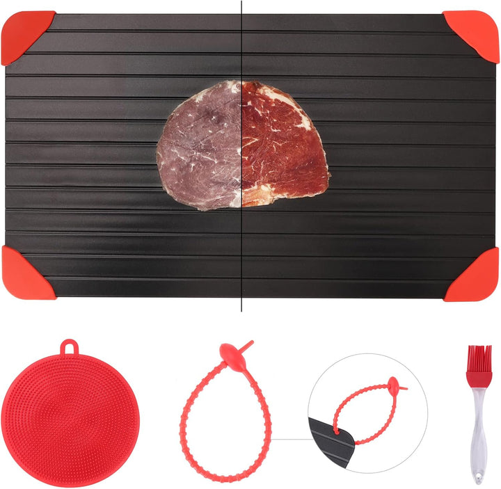 MosaiRudo Rapid Thaw Auftauplatte für gefrorenes Fleisch, schnelle und sicherere Art des Auftauens v
