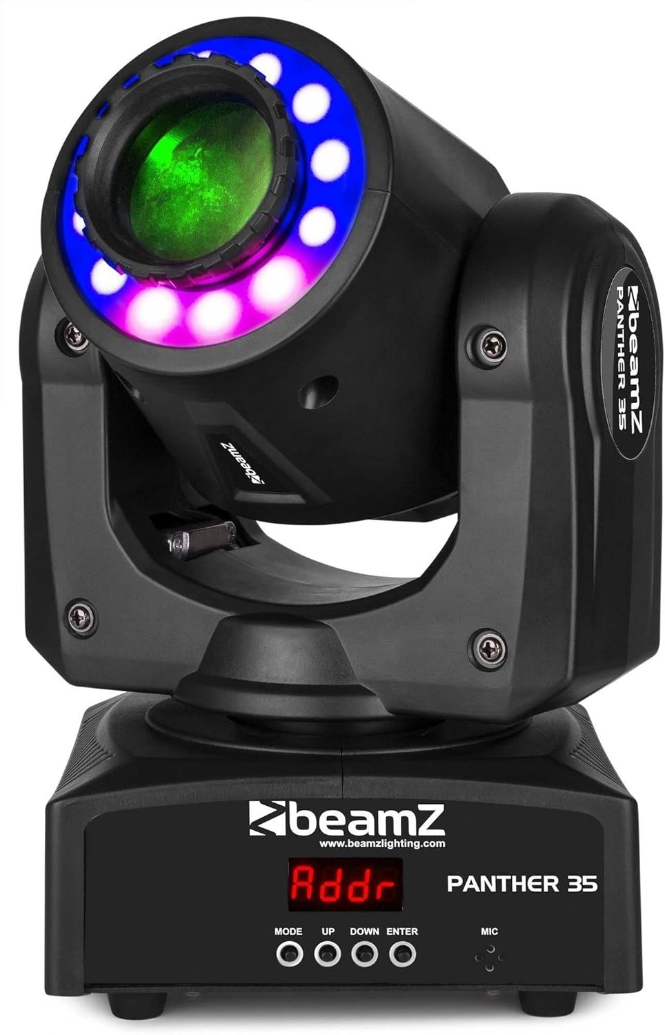 BeamZ Panther 35 - Moving Head LED und 35W LED - Vielseitiger und leistungsstarker DMX Movinghead, 7