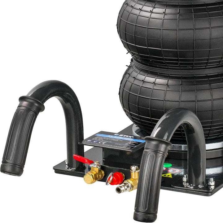 STIX Automotive Equipment Pneumatischer Wagenheber 4T Kurze Griff Lufkissen Druckluft Rangierwagenhe