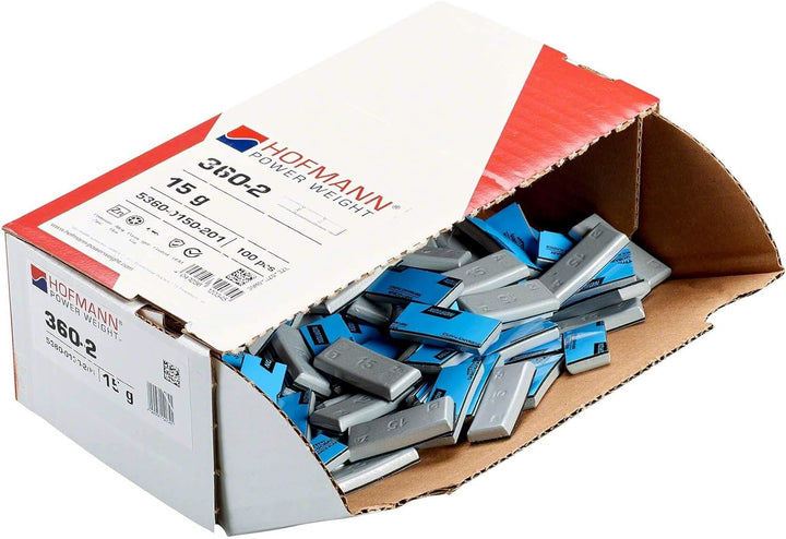 Hofmann Power 5360-0150-201 Weight 100x Auswuchtgewichte Klebegewichte Alufelgen 15g Wuchtgewichte A