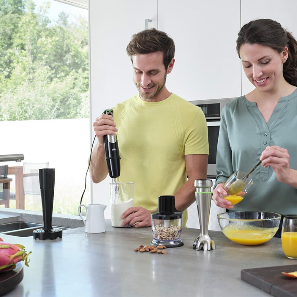 Braun Household MultiQuick 9 MQ 9147 X Stabmixer – Pürierstab mit Active PowerDrive Technologie und