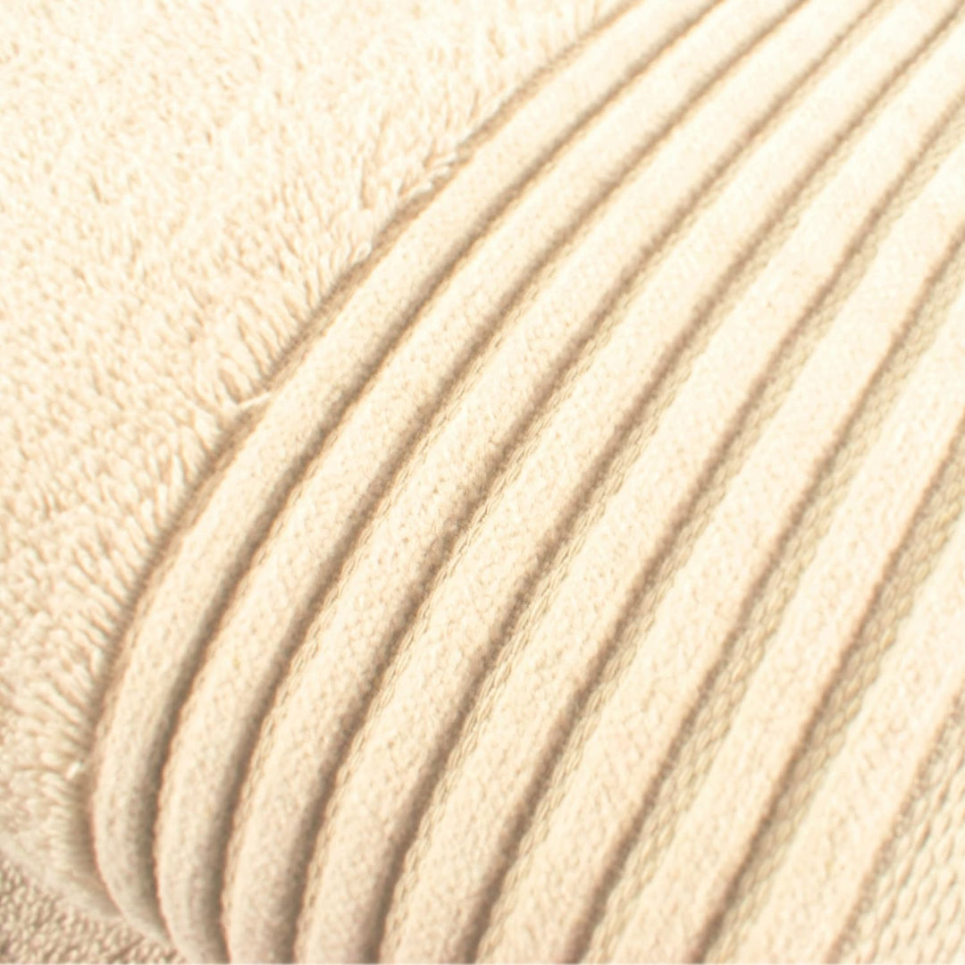 Möve Loft Uni mit Chenillebiesen Duschtuch 80 x 150 cm aus 100% Baumwolle (Spinair), Beige 80 x 150