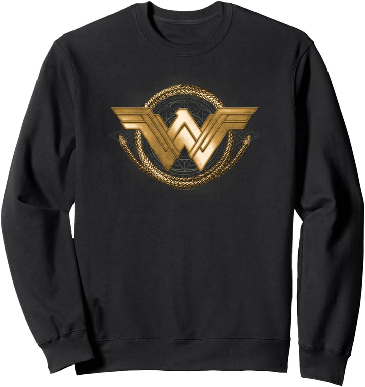 Wonder Woman Movie Golden Lasso Logo Sweatshirt