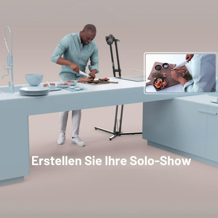 Edelkrone StandPLUS PRO Flexibles und faltbares Kamerastativ für Videokameras und Kompaktkameras
