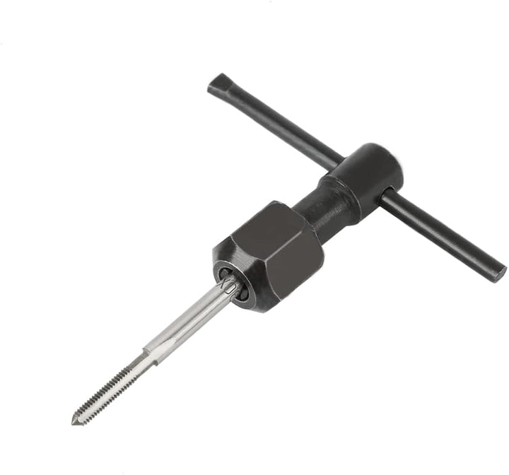 Gewindeschneider Set 40tlg, Profi Gewindebohrerset Feingewinde Gewindeschneidsatz Metrisch M3-M12 Ge