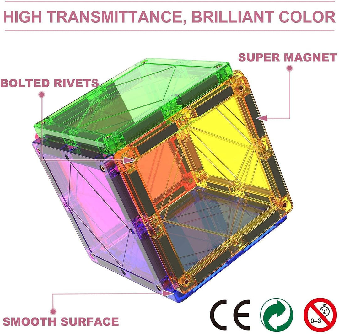 Magblock Magnetische Bausteine Magneten Spielzeug Magnetspielzeug Magnetspiele Kinderspielzeug Für K