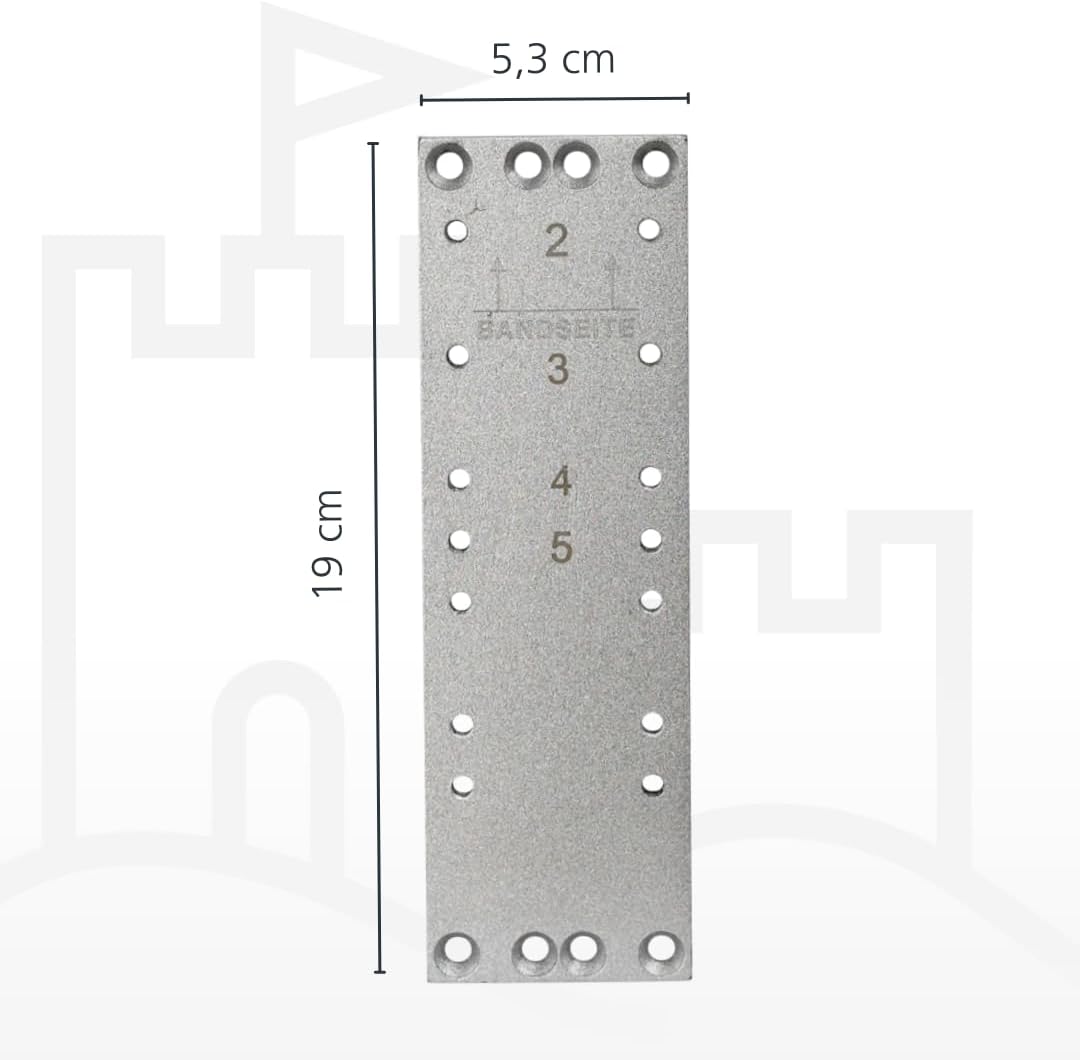 BURG-WÄCHTER Befestigungsanker - Wand- und Bodenanker - Sicherung für Fahrrad, Motorrad, Boot - Anke