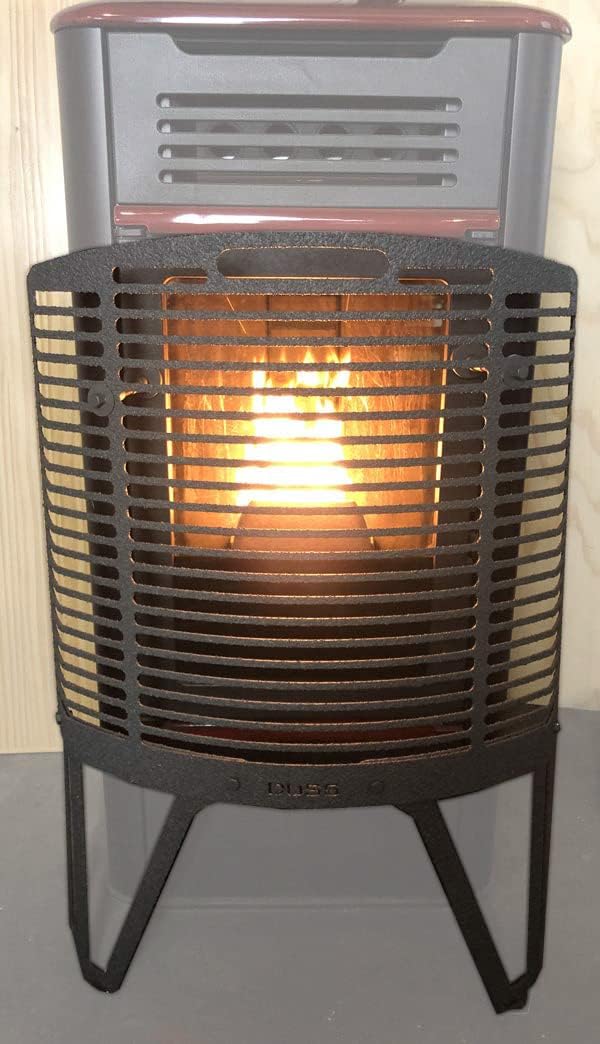 DUSS® XL Pelletofen und Brennholz Kaminöfen schutzgitter. kinderschutz vor Verbrennungen Sicherheit