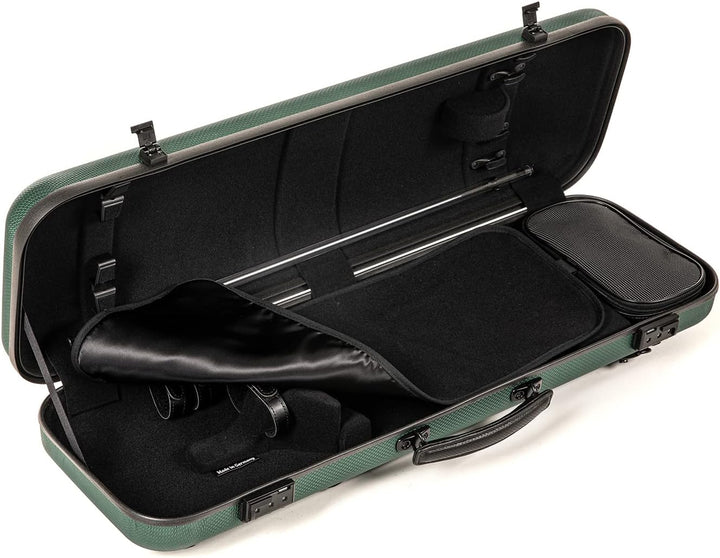 GEWA Violinkoffer AIR AVANTGARDE grün Made in Germany Grün ohne zusätzlichen Seitengriff, Grün ohne