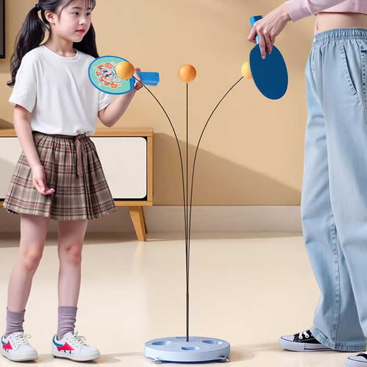 Tischtennis-Trainer, Schläger – Tischtennis-Trainer mit elastischem Schaft, interaktives Sportzubehö