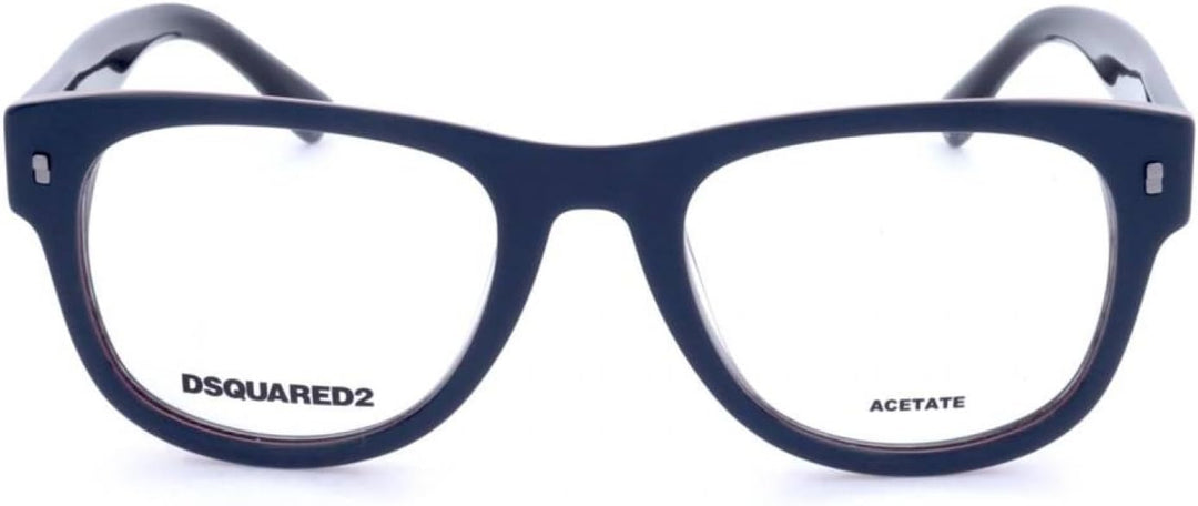 DSQUARED2 D2 0048 Brille, Blue Black, 51 für Herren, Blauschwarz