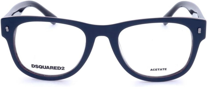DSQUARED2 D2 0048 Brille, Blue Black, 51 für Herren, Blauschwarz