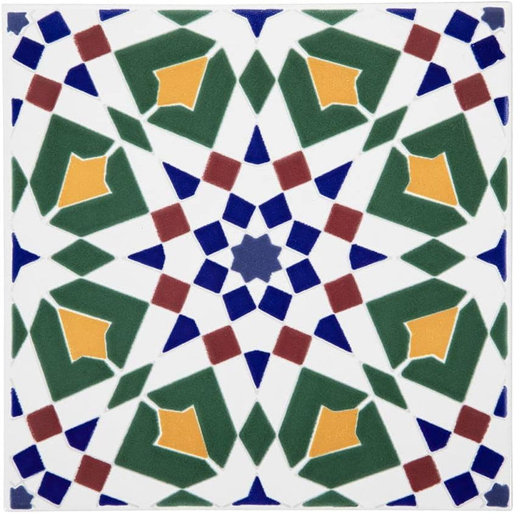 Cerames Orientalische Marokkanische Keramikfliesen Tanger - dekorative Mosaikfliesen für das Badezim