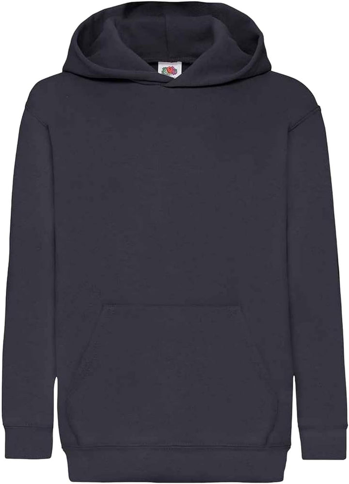 Fruit of The Loom Jungen Kapuzenpullover Classic Hoodie 128 Dunkelgelb, 128 Dunkelgelb