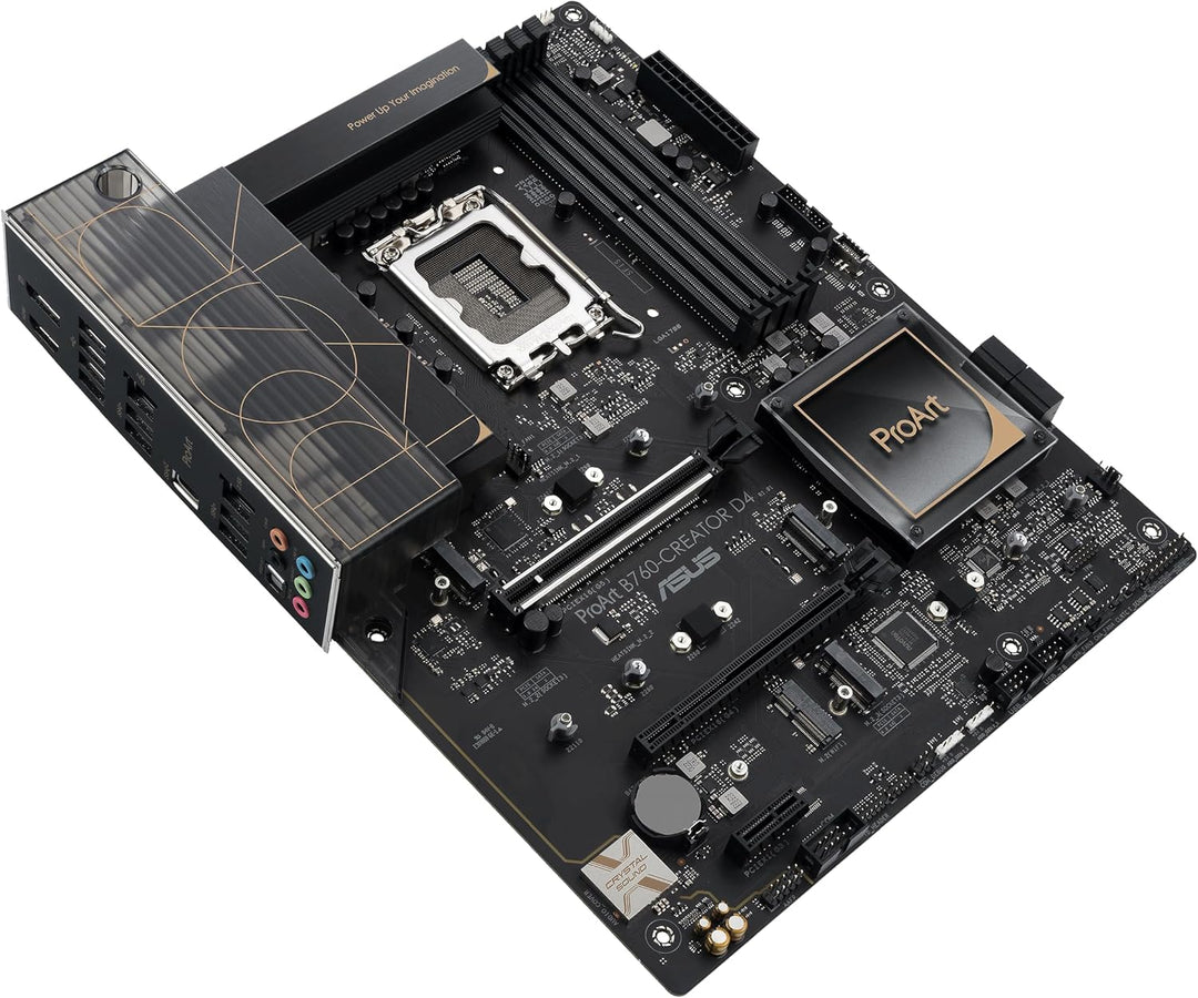 ASUS ProArt B660-CREATOR D4 Mainboard Sockel Intel LGA 1700 (Intel B660, ATX, DDR4 Speicher, PCIe 5.