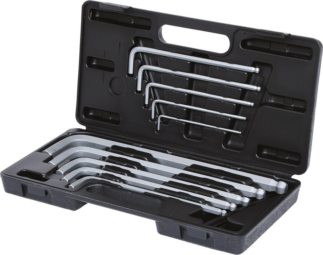 KS Tools 151.2150 Kugelkopf-Innensechskant-Winkelschlüssel-Satz,XL,10-tlg