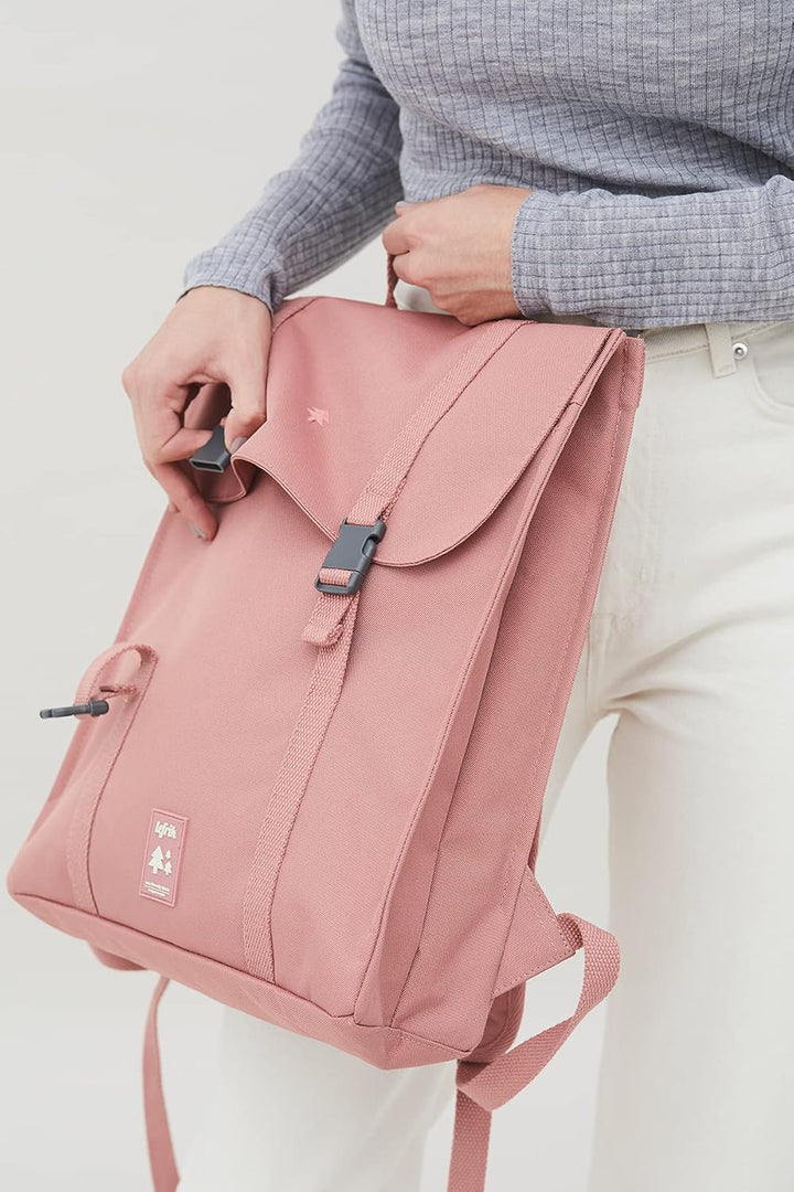 Lefrik - Praktischer Laptoprucksack Handy - Rucksack aus 100 % recycelter Stoff - Eco Friendly - Für