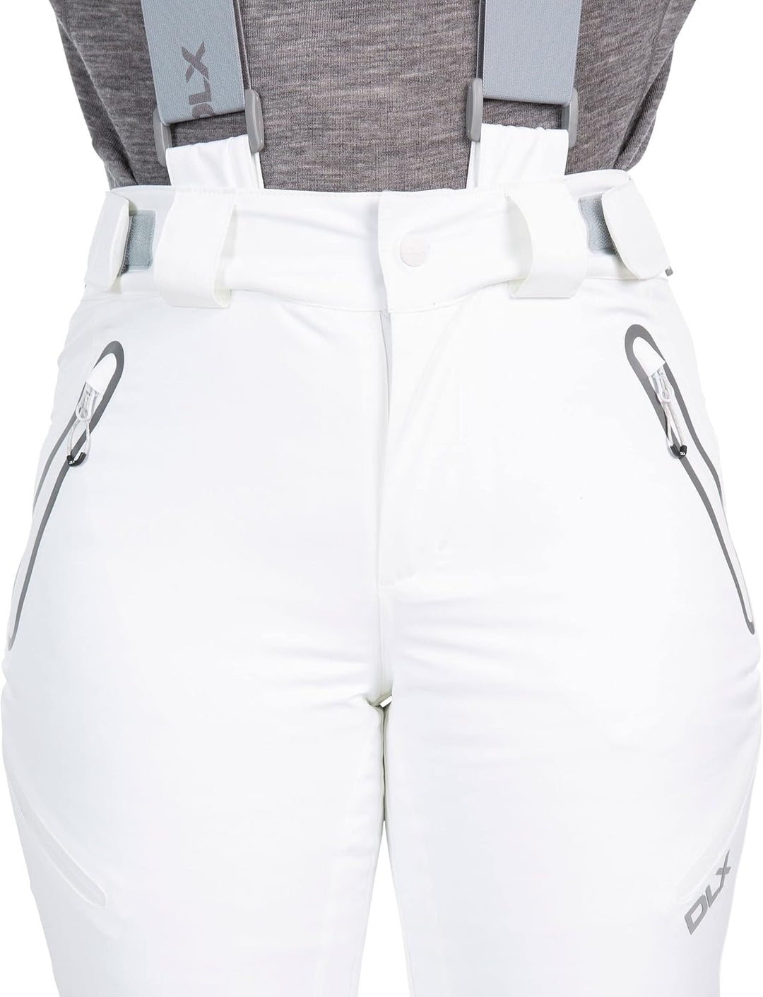 Trespass Damen Marisol wasserdichte Skihose L Weiss, L Weiss