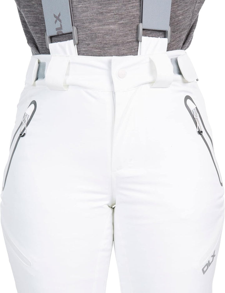 Trespass Damen Marisol wasserdichte Skihose L Weiss, L Weiss