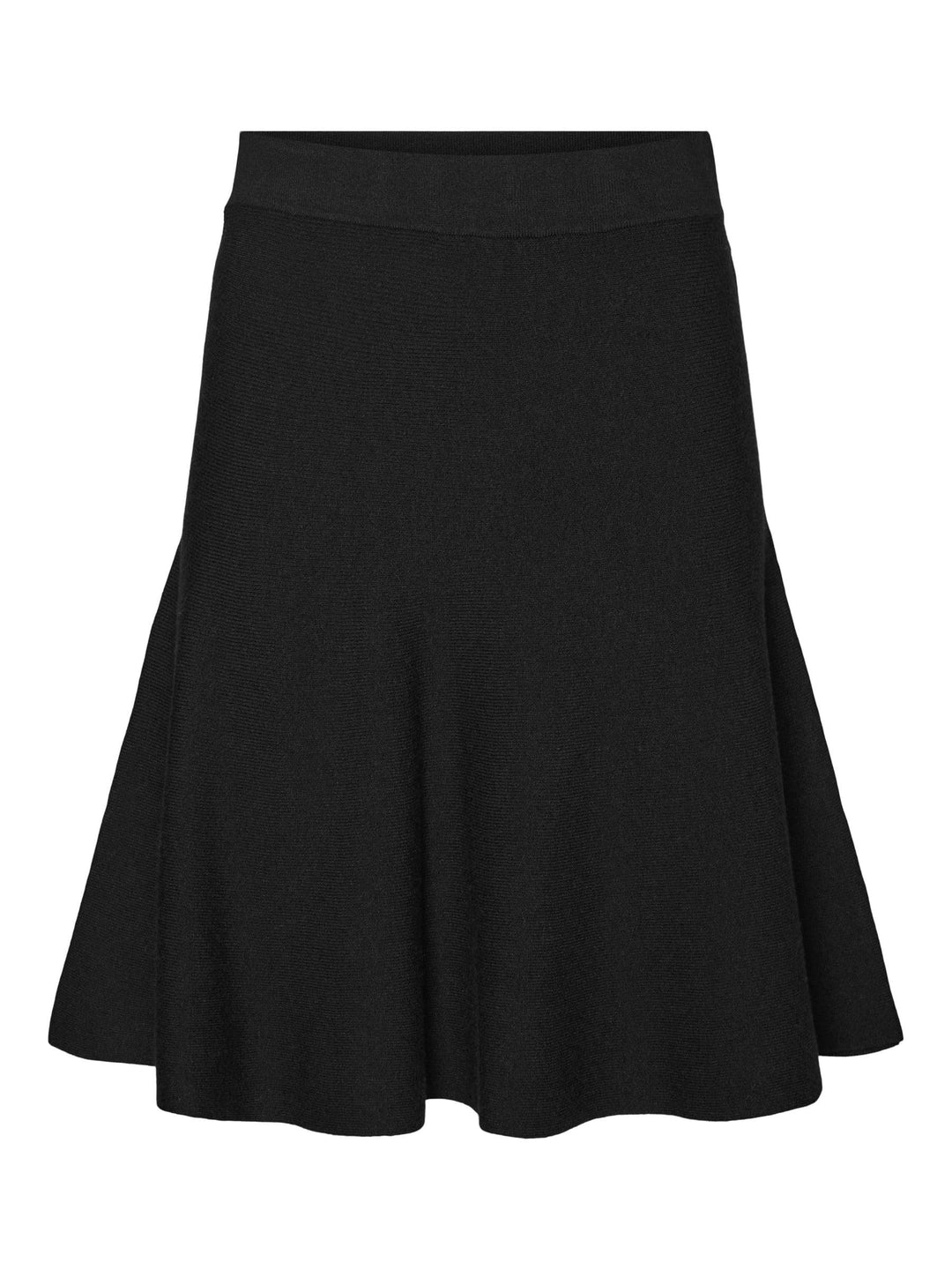 VERO MODA Damen Vmnancy Nw Short Skirt Ga Noos Rock, Schwarz
