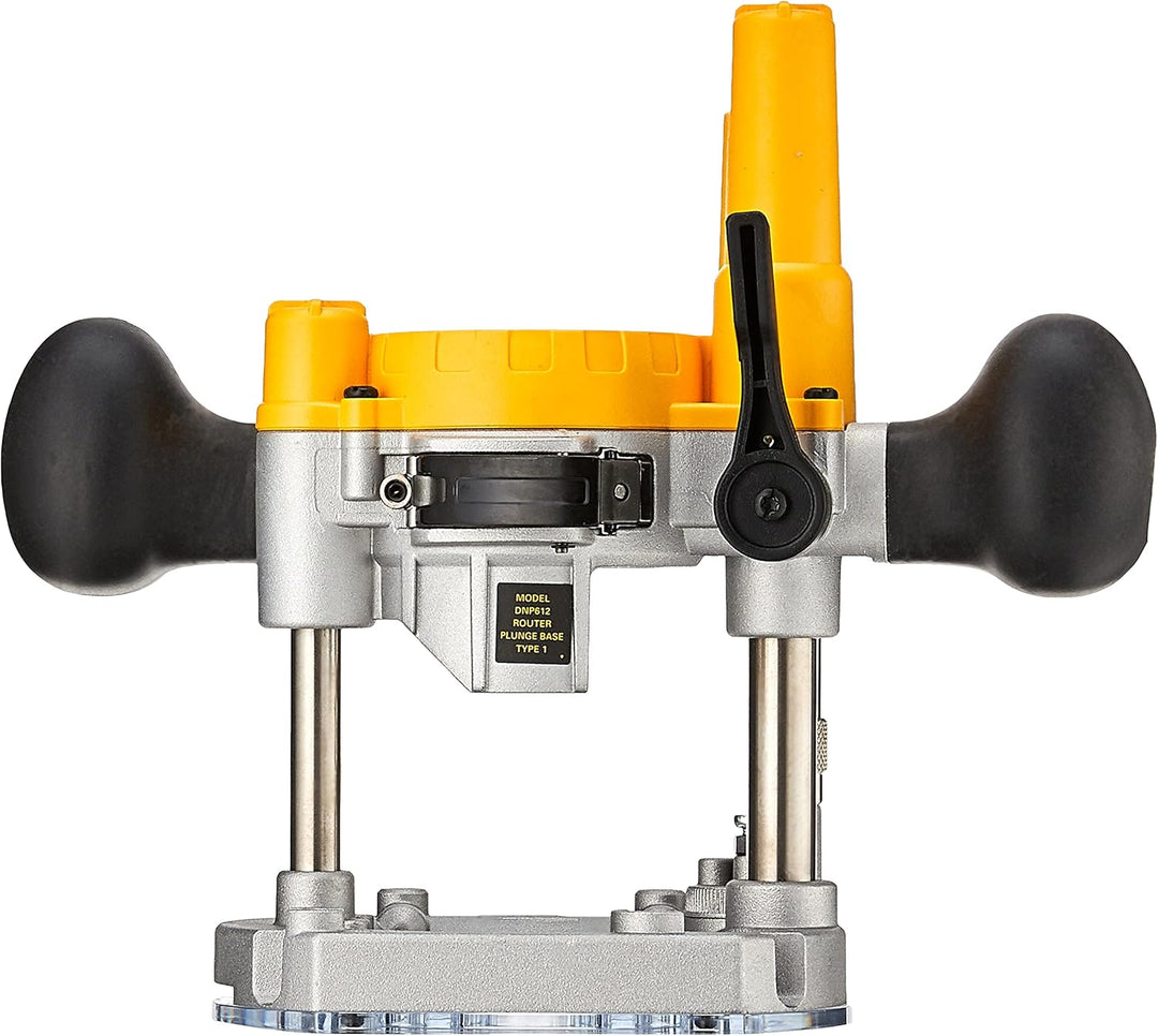 DEWALT Tauchbasis für Kompaktfräser, Stahlstangen für reibungslosen Tauchhub (DNP612)
