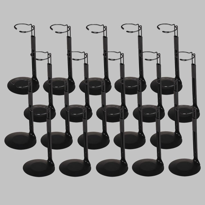 UCanaan 20 Stück Puppenständer - Action Figur Ständer mit erweiterbarem Taillendraht für 8„-14“ Pupp