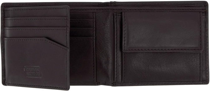 camel active bags Como Herren Geldbörse RFID Mittelgross Querformat Leder Schwarz 11 x 2 x 9 Schwarz