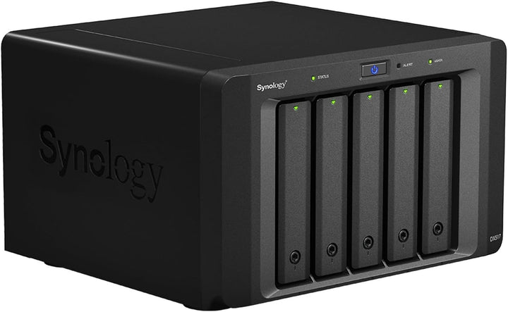 Synology 10000GB DX517 5 Bay Desktop-NAS-Erweiterungsgehäuse, Enclosure Enclosure Enclosure Single,