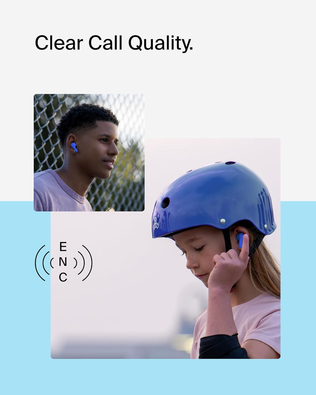 Belkin SoundForm Nano 2 Bluetooth In-Ear Kinderkopfhörer mit integriertem Mikrofon, 28 Std. Akkulauf
