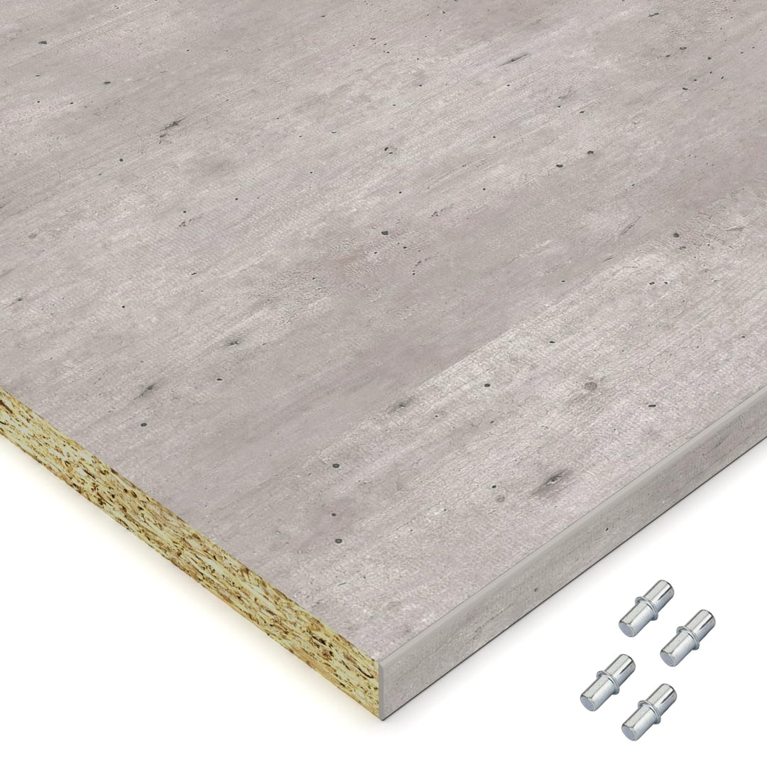 Einlegeboden Regalboden Holzboden 19mm nach Wunschmass max. 500mm breit x 400mm tief Zuschnitt Anfer