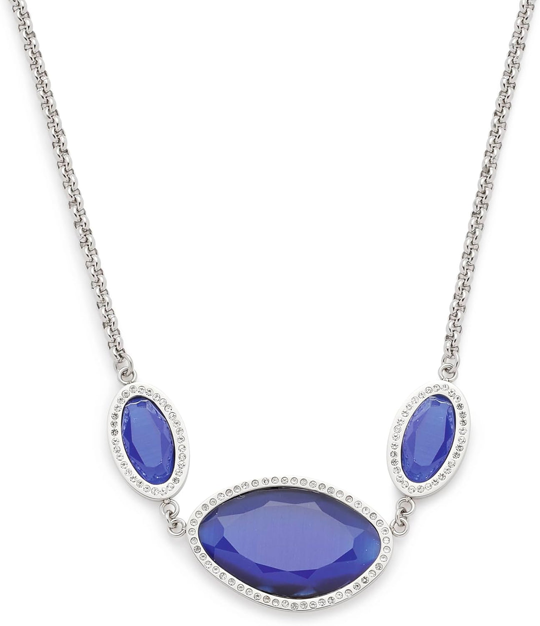 JEWELS BY LEONARDO Damen-Kette ohne Anhänger Edelstahl Glas 016984