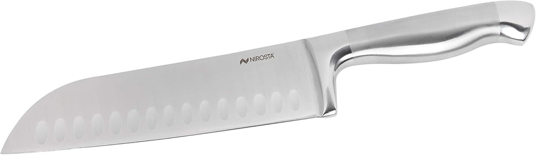 Nirosta STAR 5er Set - Premium Edelstahl-Messer mit Funktionsteil, handlicher Griff für jede Gelegen