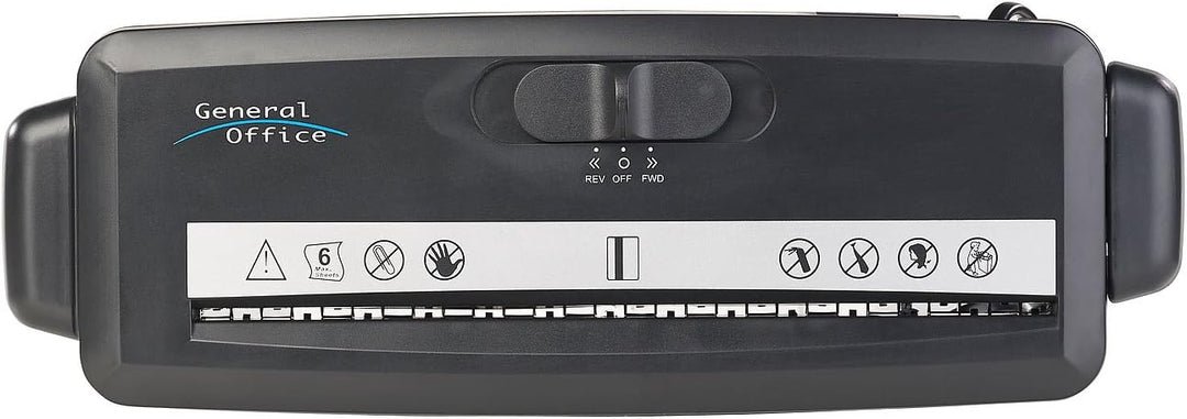 General Office Papierschredder Aufsatz: Aktenvernichter-Aufsatz für runde & eckige Papierkörbe (Akte