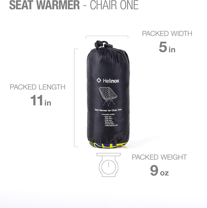 Helinox Seat Warmer | Der Gesteppte Sitzbezug mit synthetischer Isolierung wärmt Ihren Stuhl (Chair