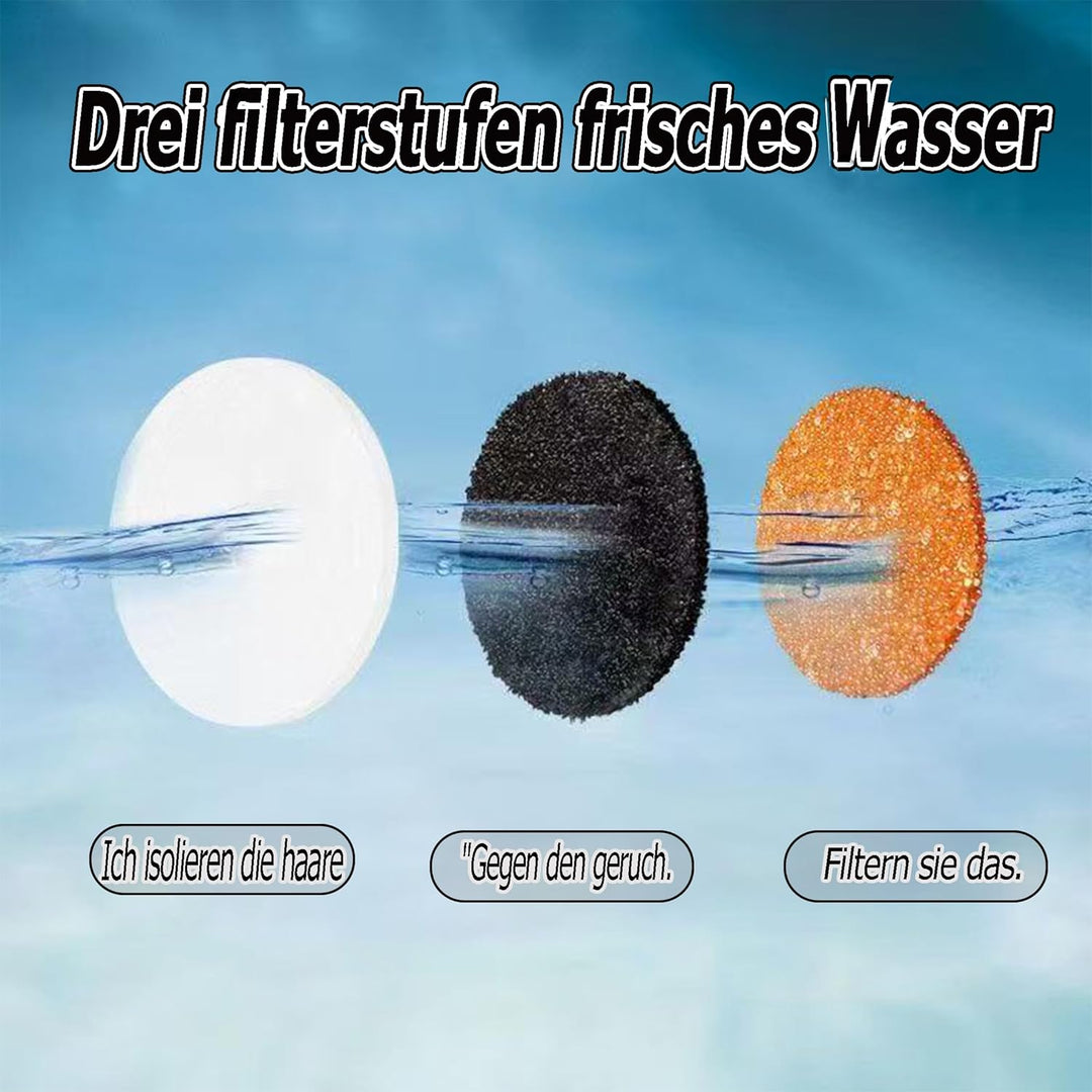 UUE Katzenbrunnen, 3L LED Trinkbrunnen für Katze, Super Silent Katzen Trinkbrunnen, Wasserbrunnen fü