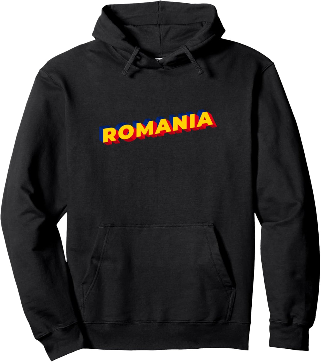 Flagge Rumanien Pullover Hoodie